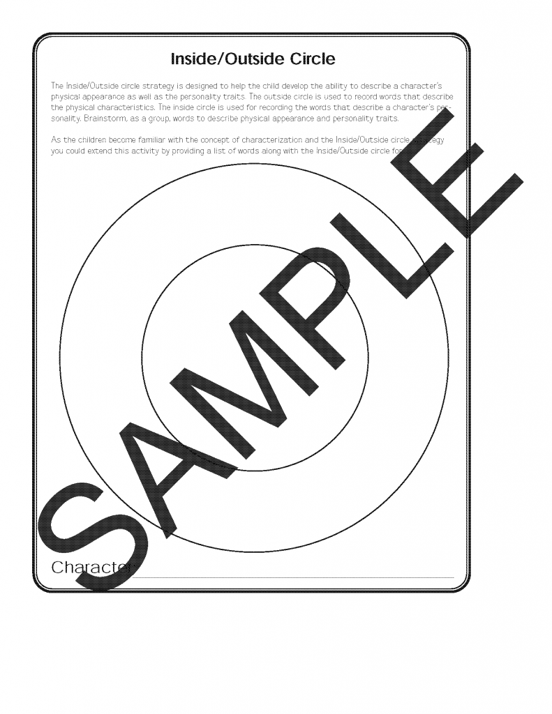 Inside/Outside Circle Worksheet (PDF) – Publishing + Design